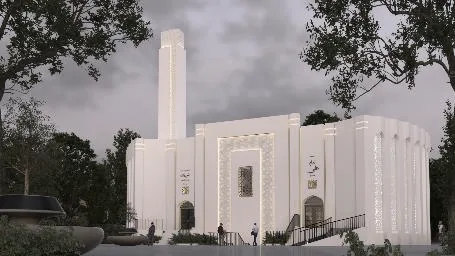 طرح برگزیده مسجد امام علی (ع) مهرشهر کرج - تصویر ۱